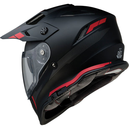 Z1R Range Helmet - Uptake - Black/Red - 2XL 0140-0018_1011555