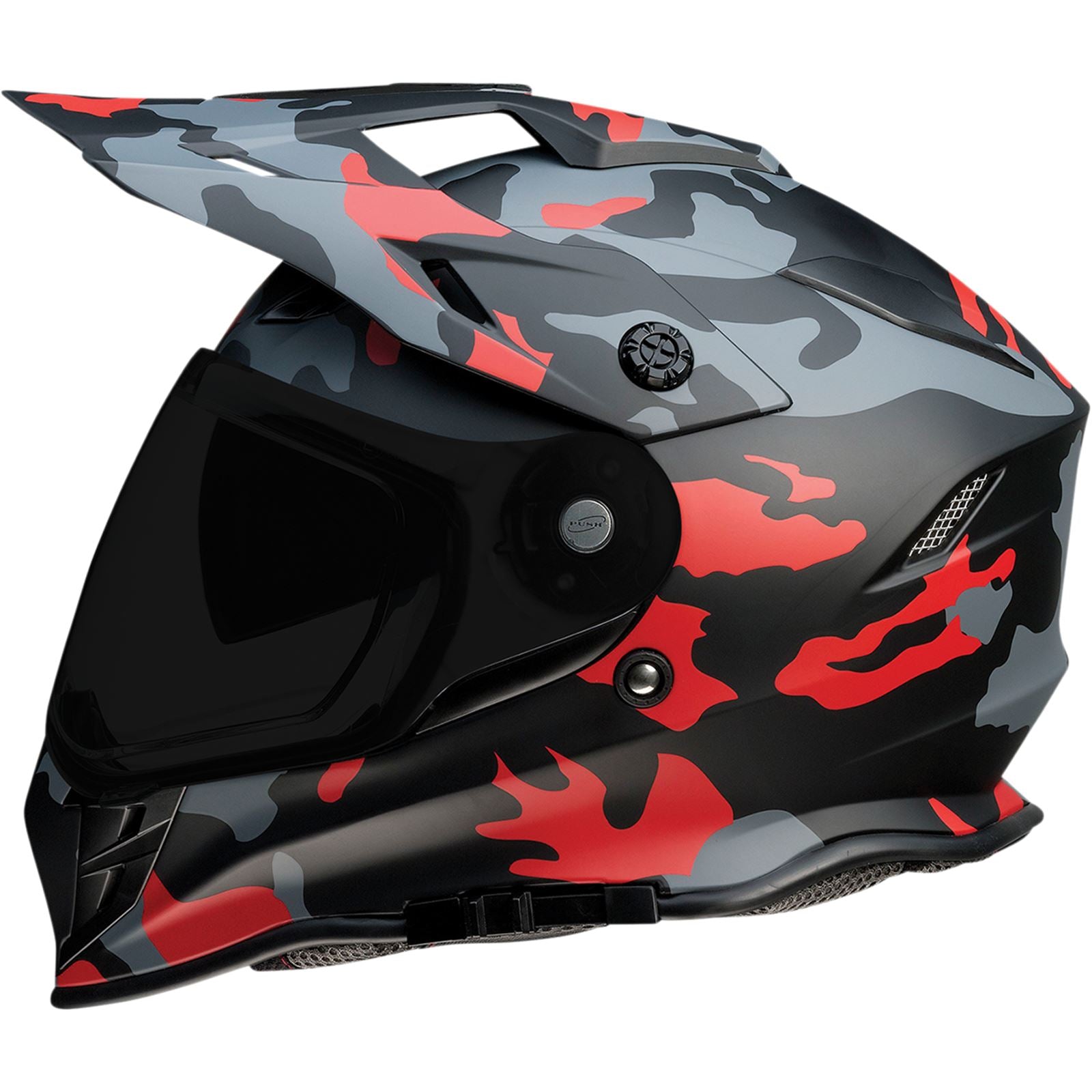 Z1R Range Helmet - Camo - Red - Small 0140-0094_1011563