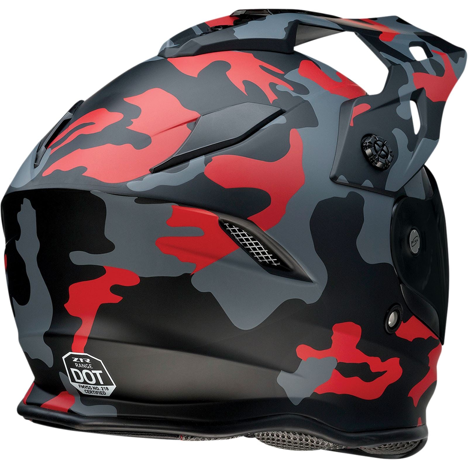 Z1R Range Helmet - Camo - Red - XL 0140-0097_1018327