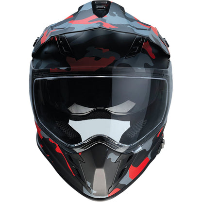 Z1R Range Helmet - Camo - Red - XL 0140-0097_1018328