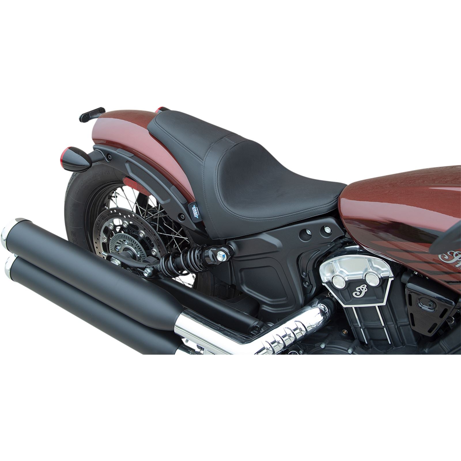 Drag Specialties 3/4 Solo Seat - Black 0810-2254_1018404