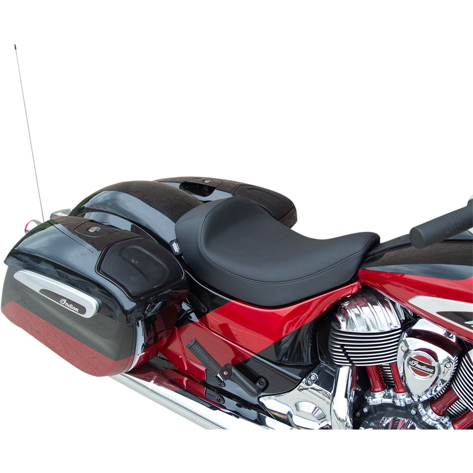 Drag Specialties Solo Seat - Smooth - Vinyl - Chief 0810-2265_1018370