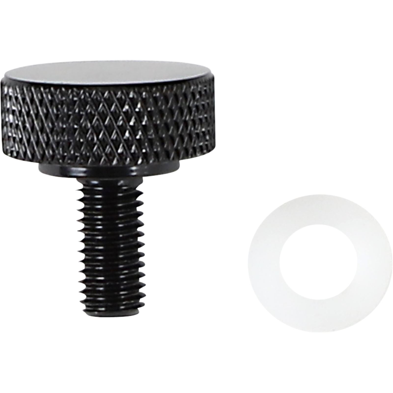 Drag Specialties Seat Knob - Black - 1/4-28 [MPN: 0820-0149]_1018442