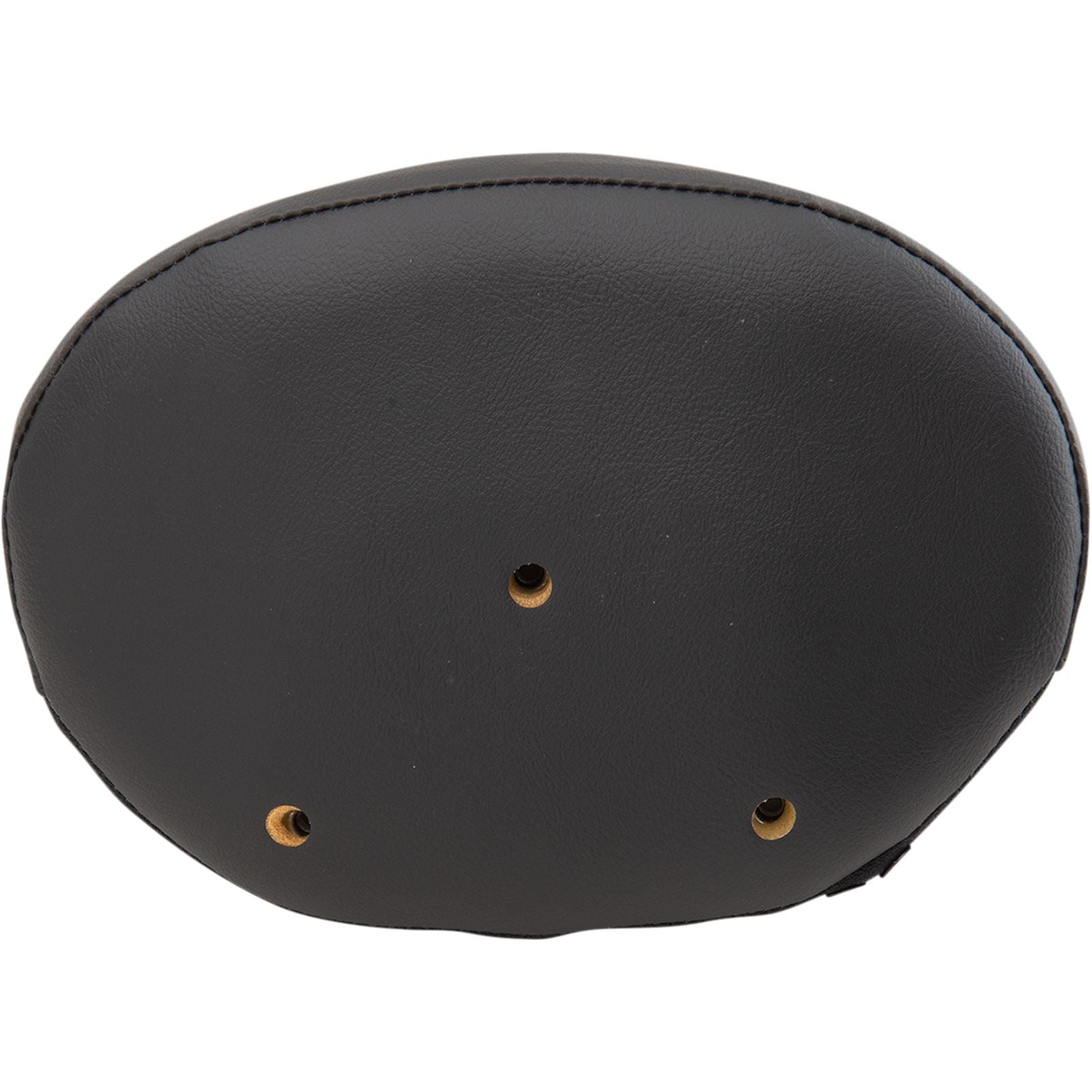 Drag Specialties Backrest Pad - Oval - Double Diamond - Black 0822-0428_1018423