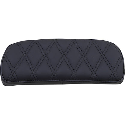 Drag Specialties Chopped Tour-Pak Pad - Double Diamond - Black 0822-0432_1011679