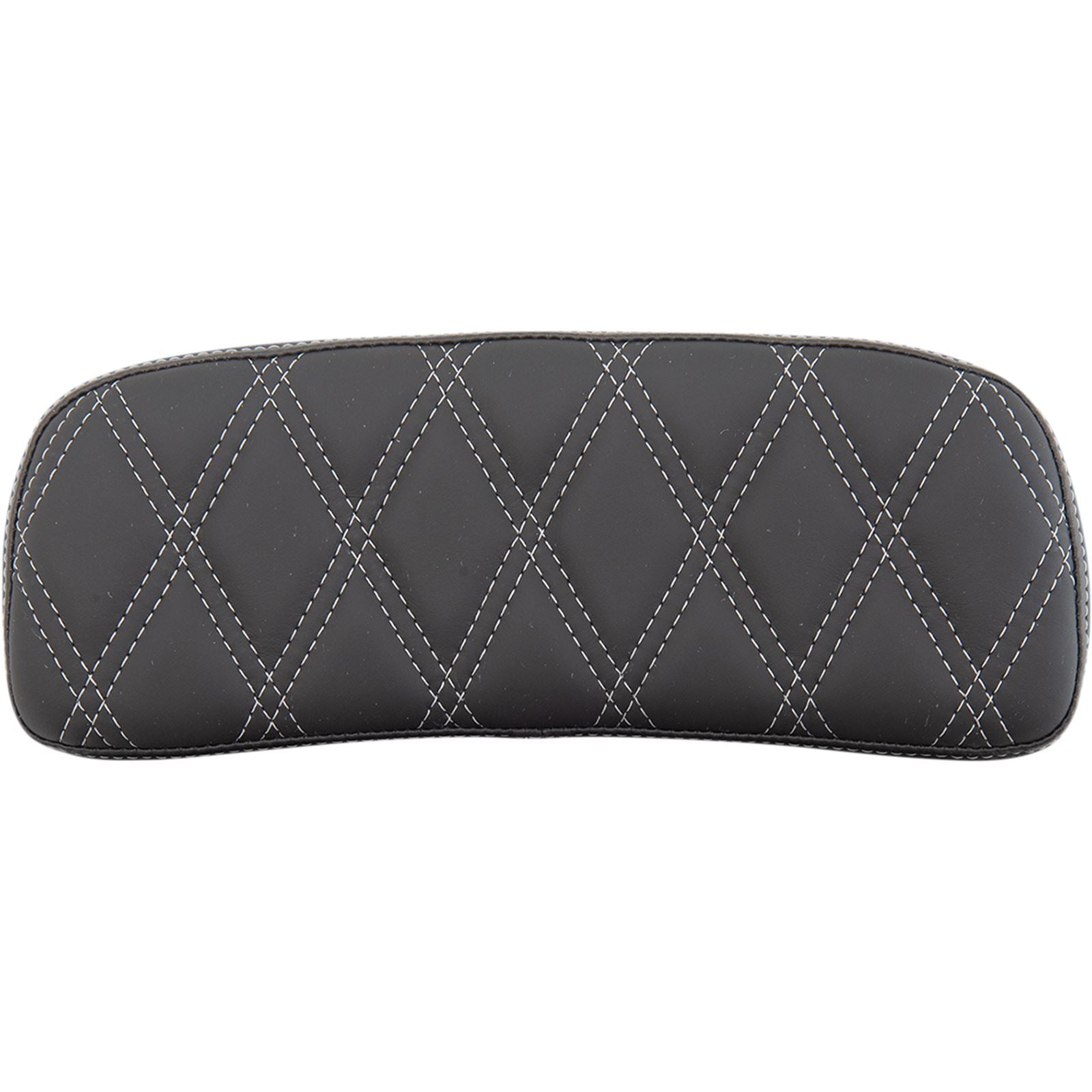 Drag Specialties Chopped Tour-Pak Pad - Double Diamond - Silver 0822-0433_1018431