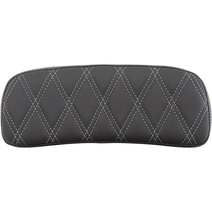 Drag Specialties Chopped Tour-Pak Pad - Double Diamond - Silver 0822-0433_1018431