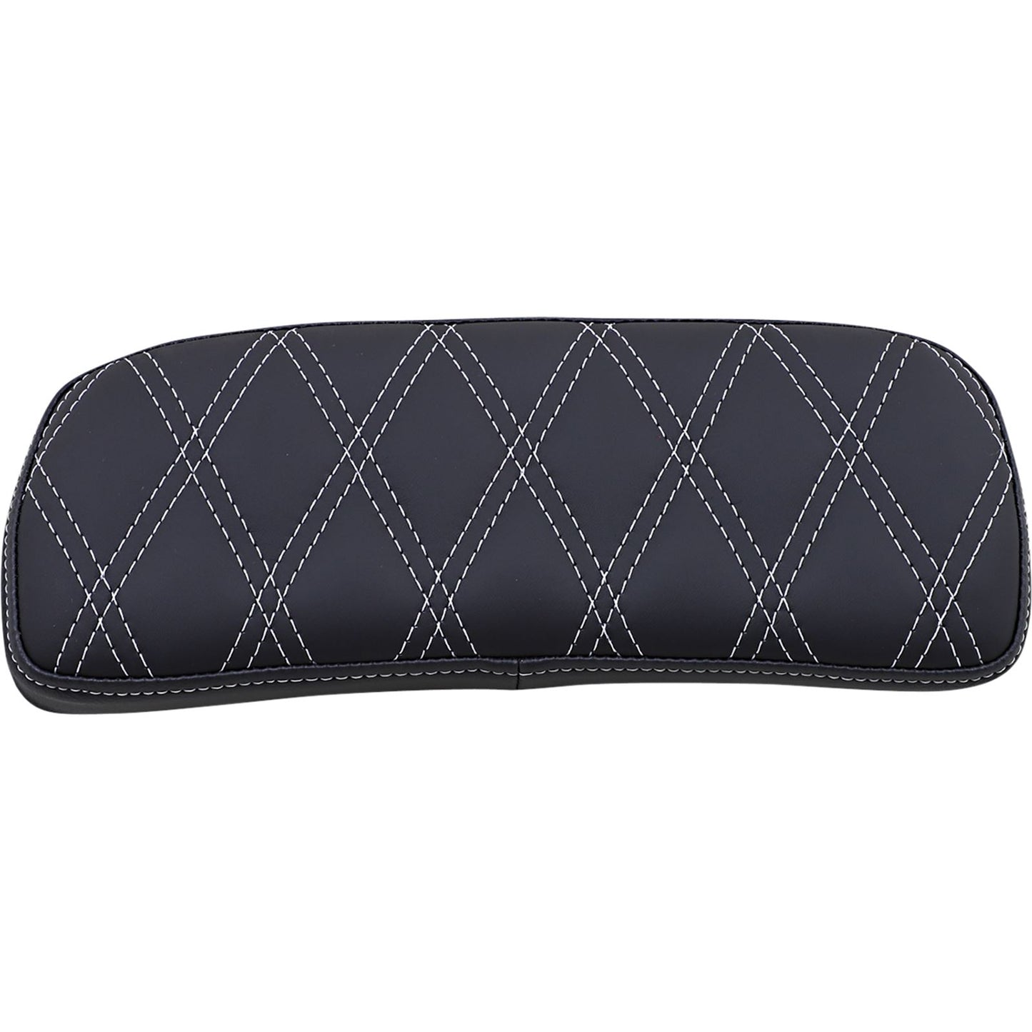 Drag Specialties Chopped Tour-Pak Pad - Double Diamond - Silver 0822-0433_1018432