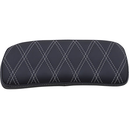 Drag Specialties Chopped Tour-Pak Pad - Double Diamond - Silver 0822-0433_1018432