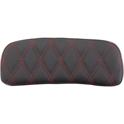 Drag Specialties Chopped Tour-Pak Pad - Double Diamond - Red 0822-0434_1011680