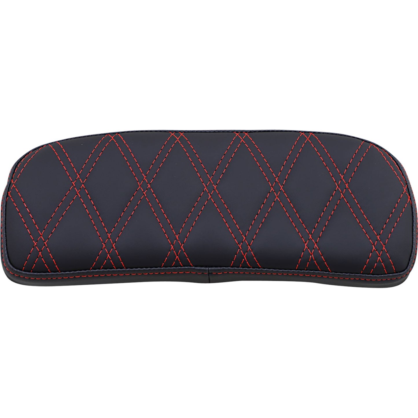Drag Specialties Chopped Tour-Pak Pad - Double Diamond - Red 0822-0434_1011681