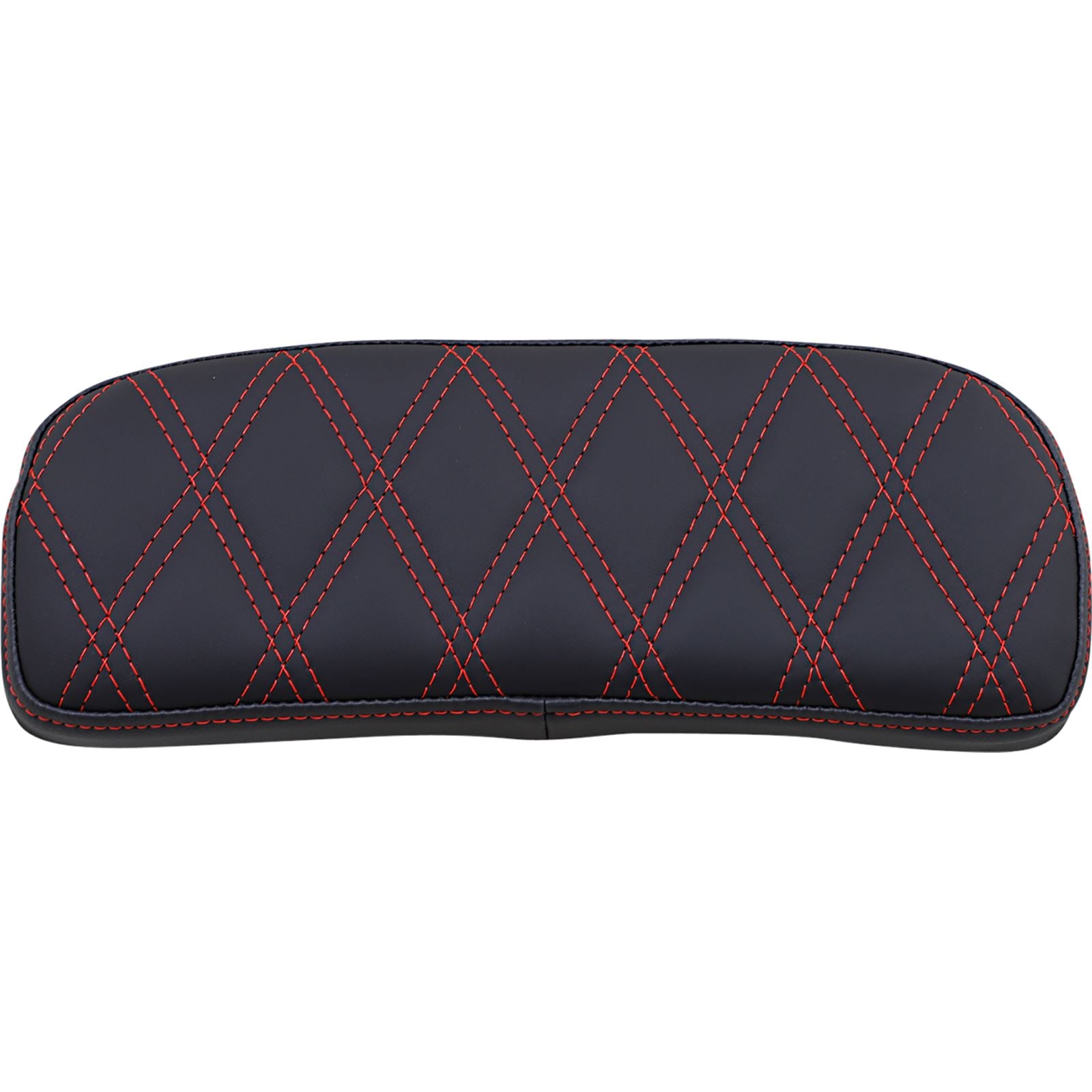 Drag Specialties Chopped Tour-Pak Pad - Double Diamond - Red 0822-0434_1018362
