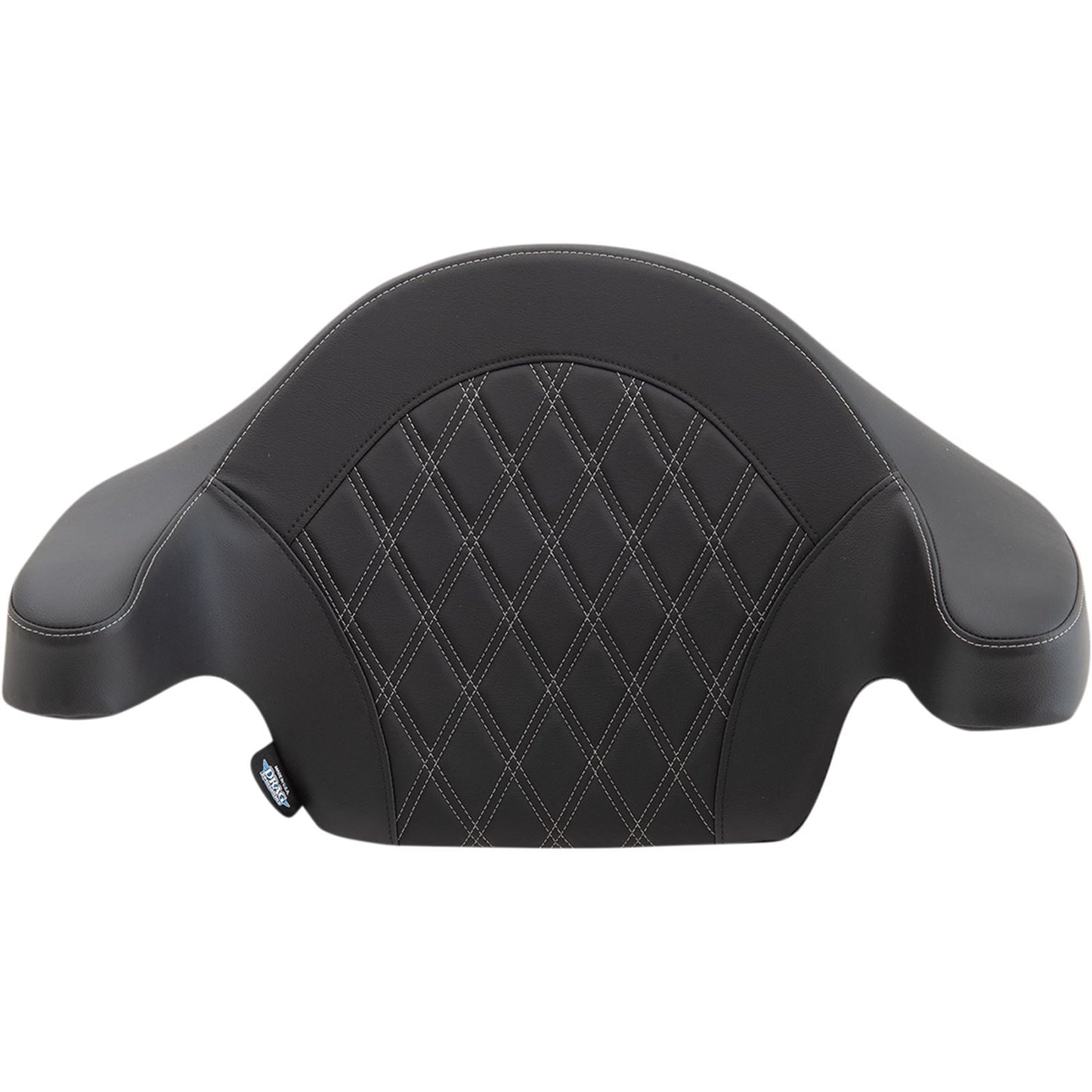 Drag Specialties King-Pak Pad - Double Diamond - Silver 0822-0438_1018488