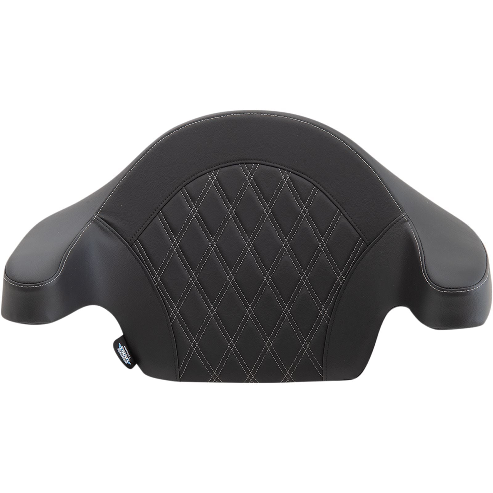 Drag Specialties King-Pak Pad - Double Diamond - Silver 0822-0438_1018488