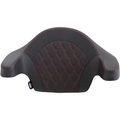 Drag Specialties King-Pak Pad - Double Diamond - Red 0822-0439_1012491