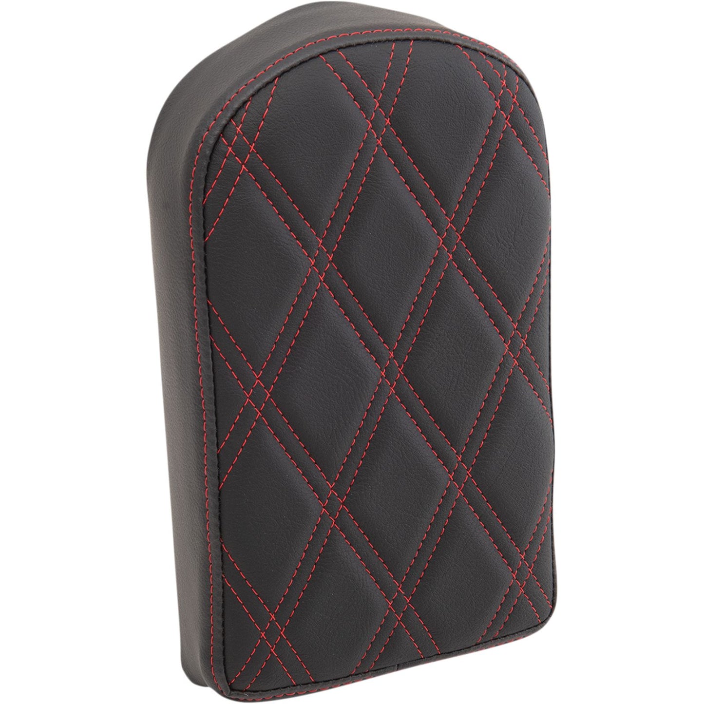 Drag Specialties Sissy Bar Pad - Double Diamond - Red - 10" 0822-0442_1012493