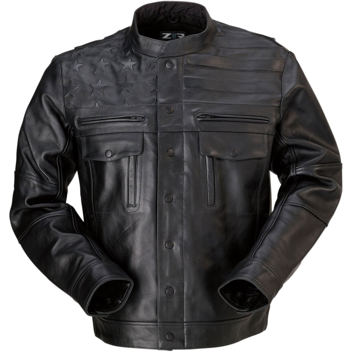 Deagle Leather Jacket - Black - 4XL_1018704