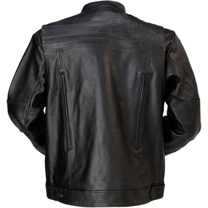 Deagle Leather Jacket - Black - 5XL_1012555