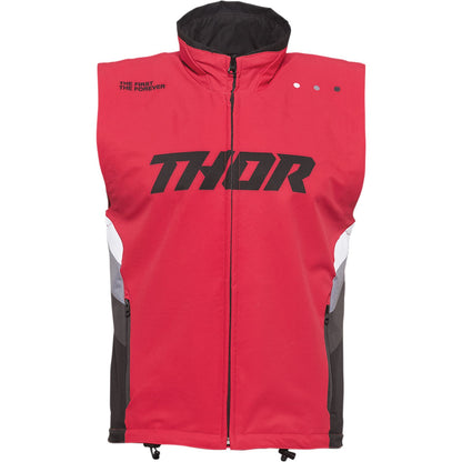 Thor Warmup Vest - Red/Black - Medium 2830-0590_1020678