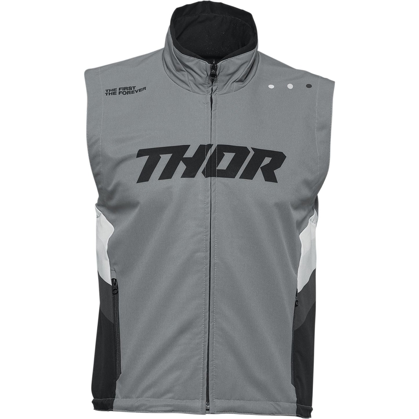 Thor Warmup Vest - Gray/Black - Large 2830-0597_1020749
