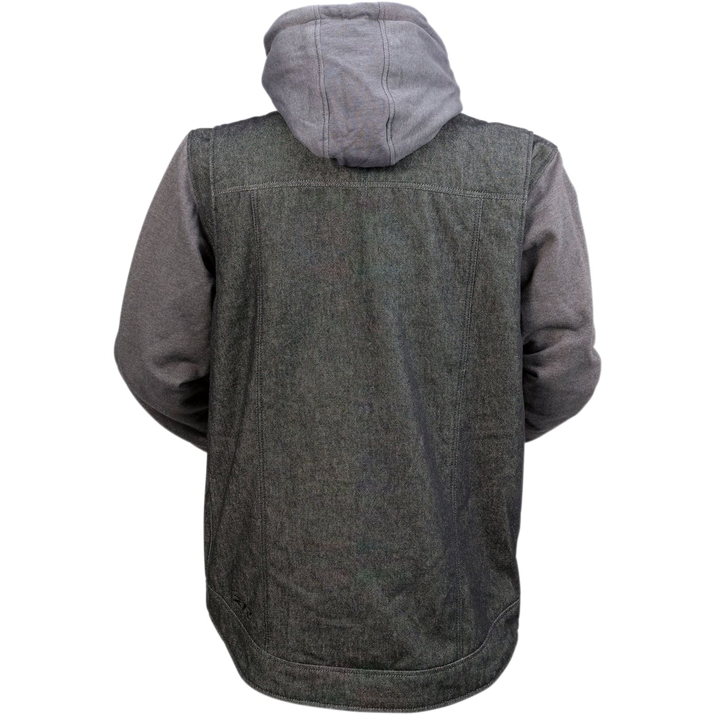 Z1R Denim Hoodie - Black/Gray - 4XL 2840-0110_1020790
