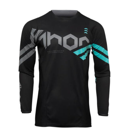 Thor Pulse Cube Jersey - Black/Mint - Large 2910-6543_837458