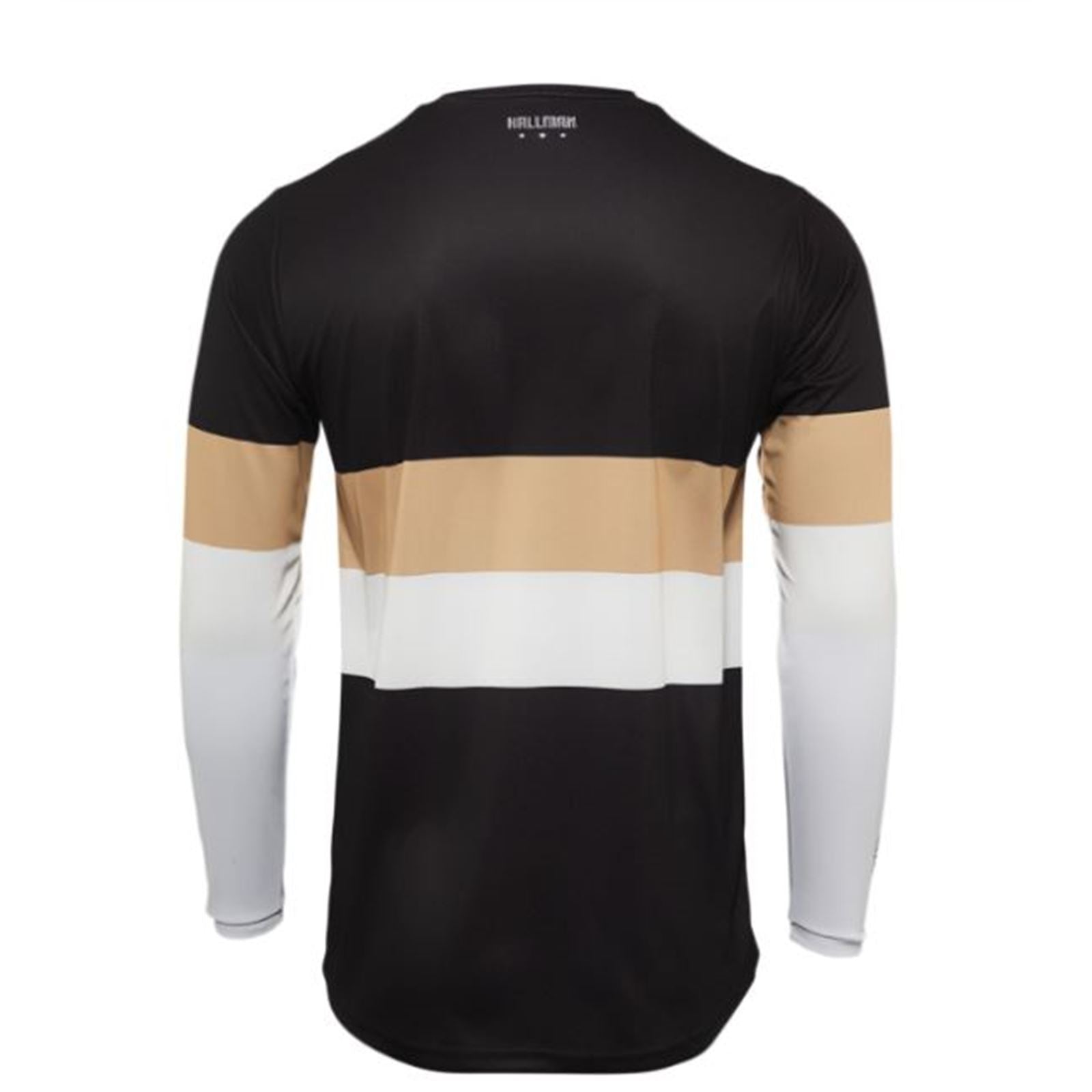 Thor Hallman Different Drift Jersey - Black/Light Tan - Small 2910-6592_837553