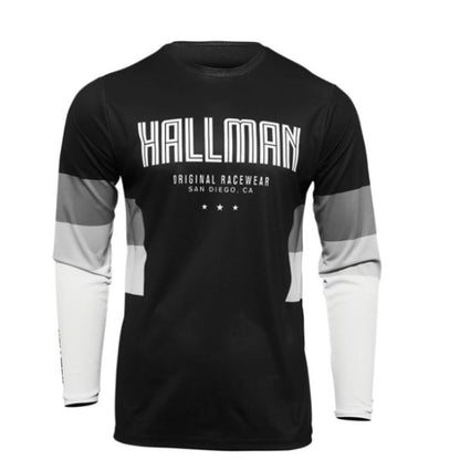 Thor Hallman Different Drift Jersey - Black/White - XL 2910-6600_837563