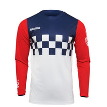 Thor Hallman Different Cheque Jersey - White/Red/Blue - 3XL 2910-6607_837575