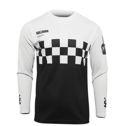 Thor Hallman Different Cheque Jersey - Black/White - 3XL 2910-6608_837573