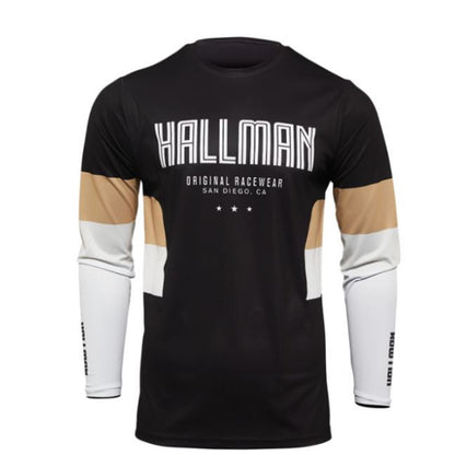 Thor Hallman Different Drift Jersey - Black/Light Tan - 3XL 2910-6610_837587