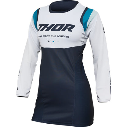 Thor Women's Pulse REV Jersey - Midnight/White - XL 2911-0236_1055551