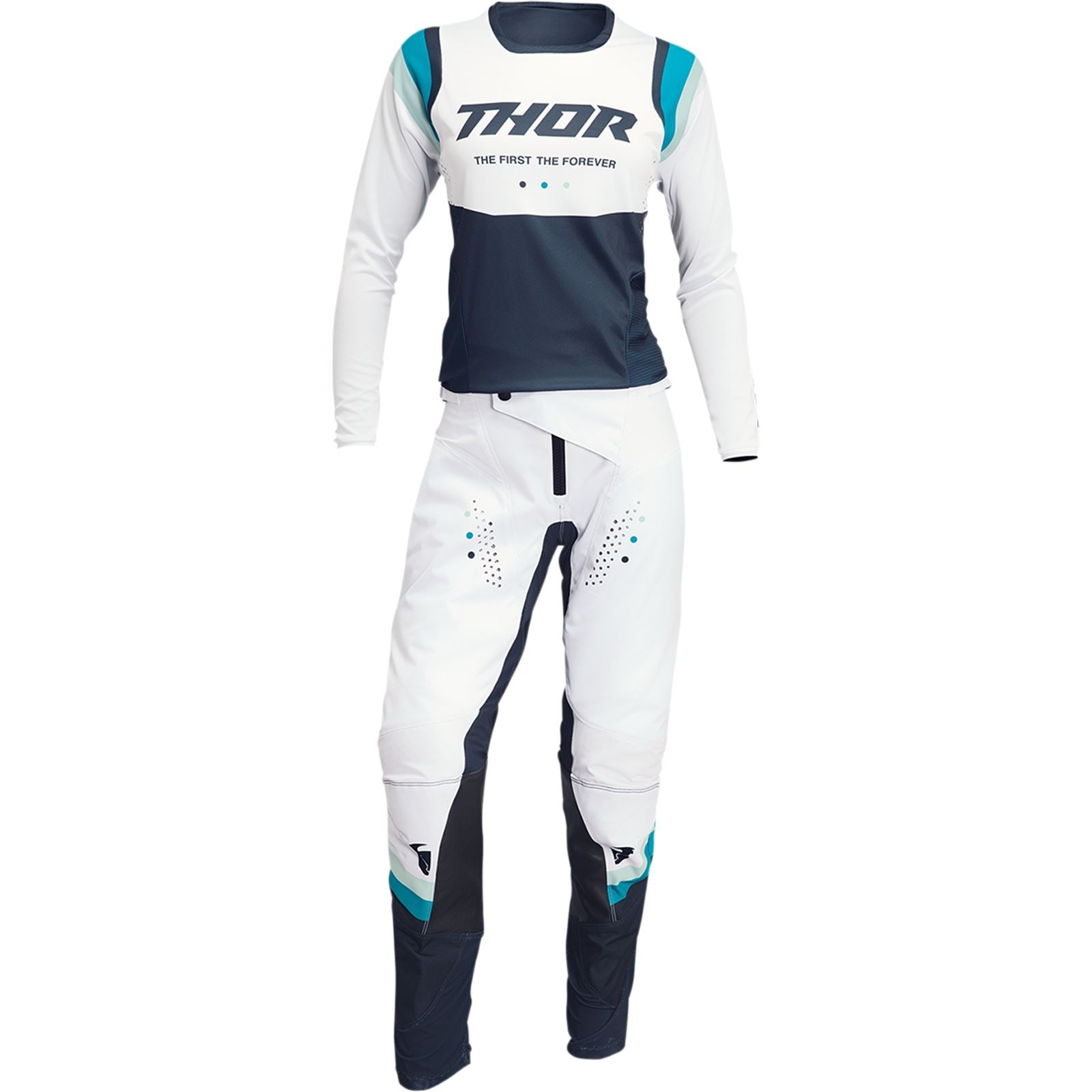 Thor Women's Pulse REV Jersey - Midnight/White - XL 2911-0236_1055554