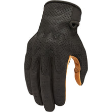 Icon Airform Gloves - Black/Tan_1028002