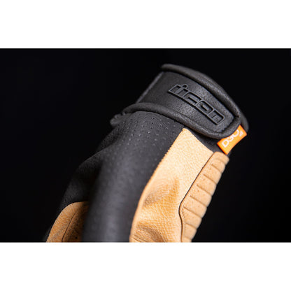Icon Airform Gloves - Black/Tan_1028005