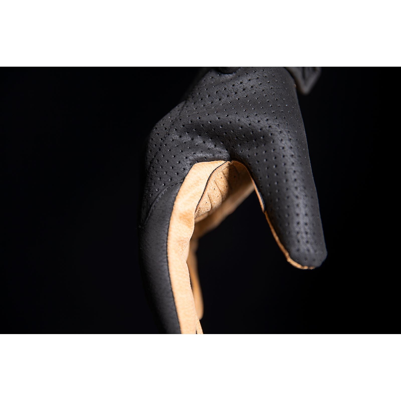 Icon Airform Gloves - Black/Tan_1028008