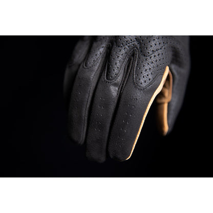 Icon Airform Gloves - Black/Tan_1027987