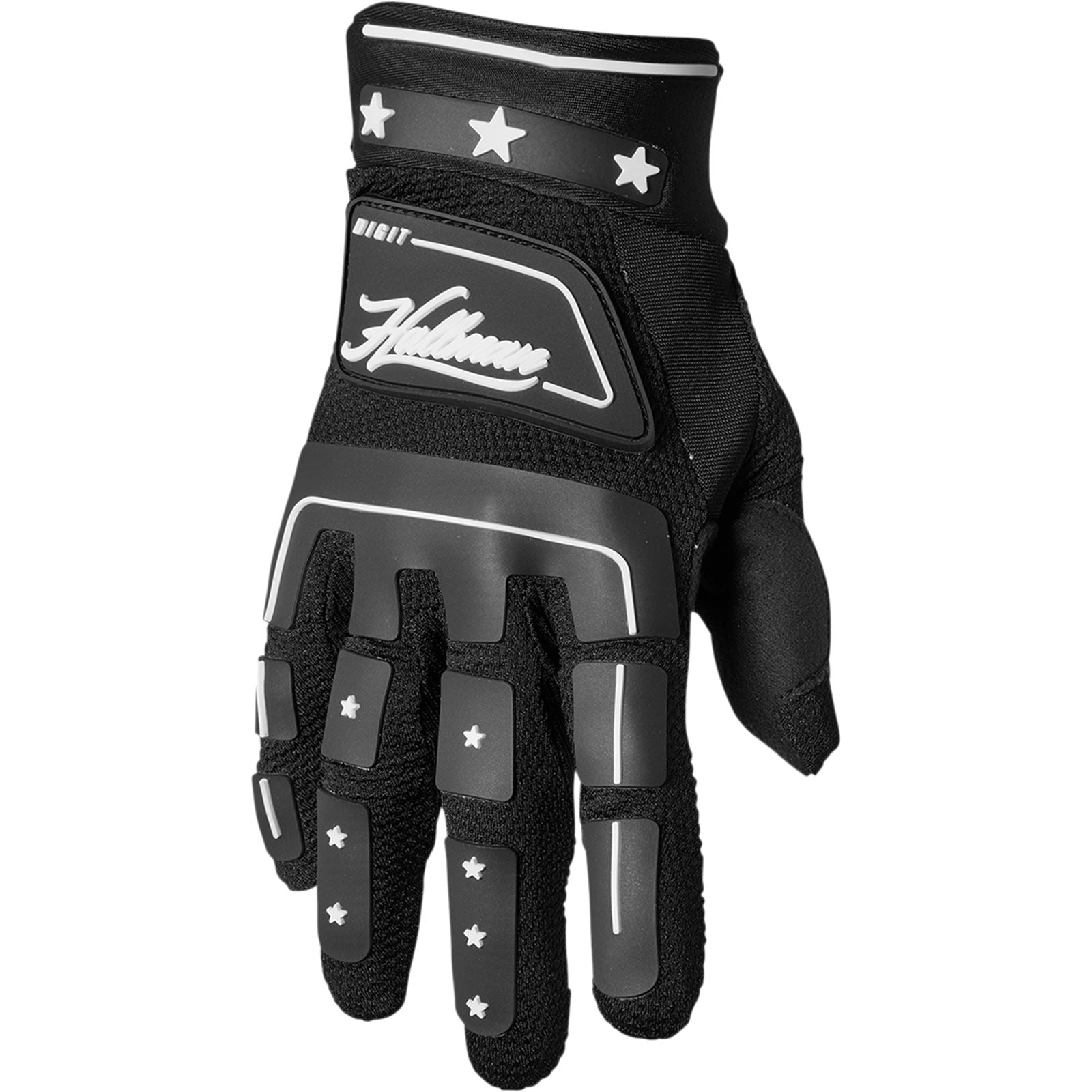 Thor Hallman Digit Gloves - Black/White - Medium 3330-6766_1056454
