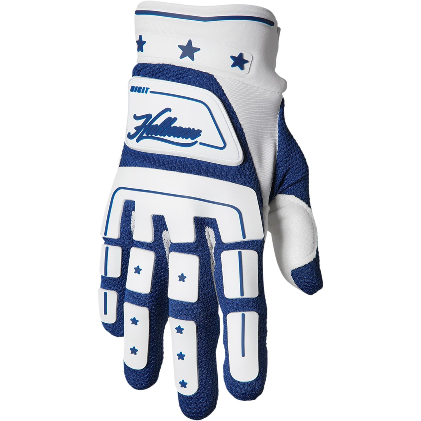 Thor Hallman Digit Gloves - White/Navy - Large 3330-6773_1056467