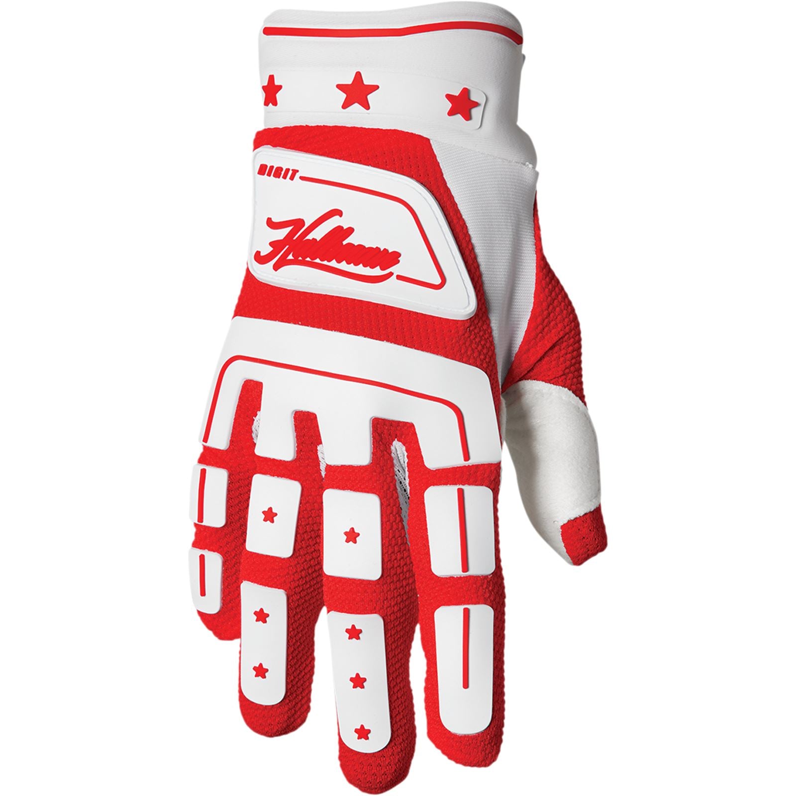 Thor Hallman Digit Gloves - White/Red - Medium 3330-6784_1056440