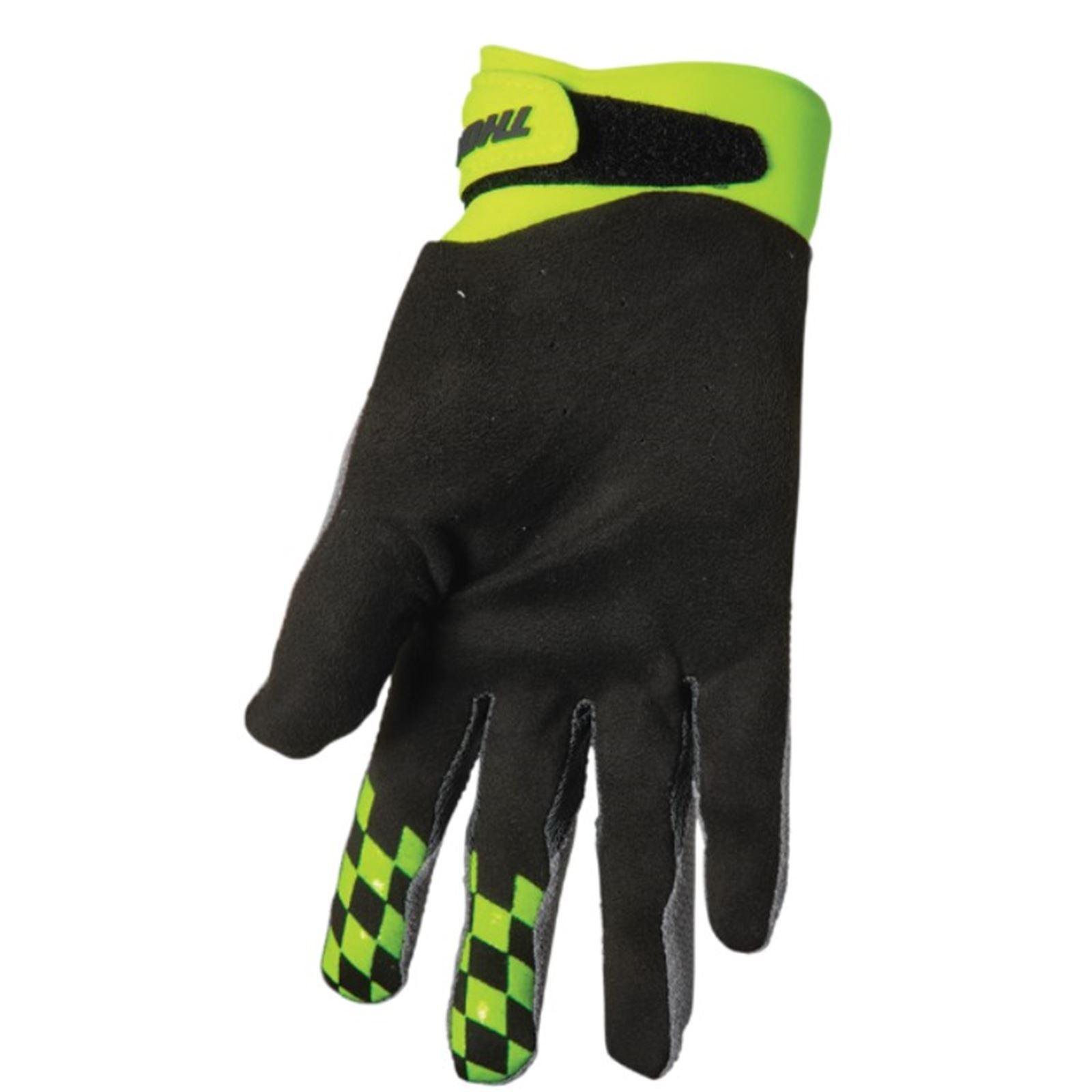 Thor Draft Gloves - Gray/Acid - Medium [MPN: 3330-6814]_772852