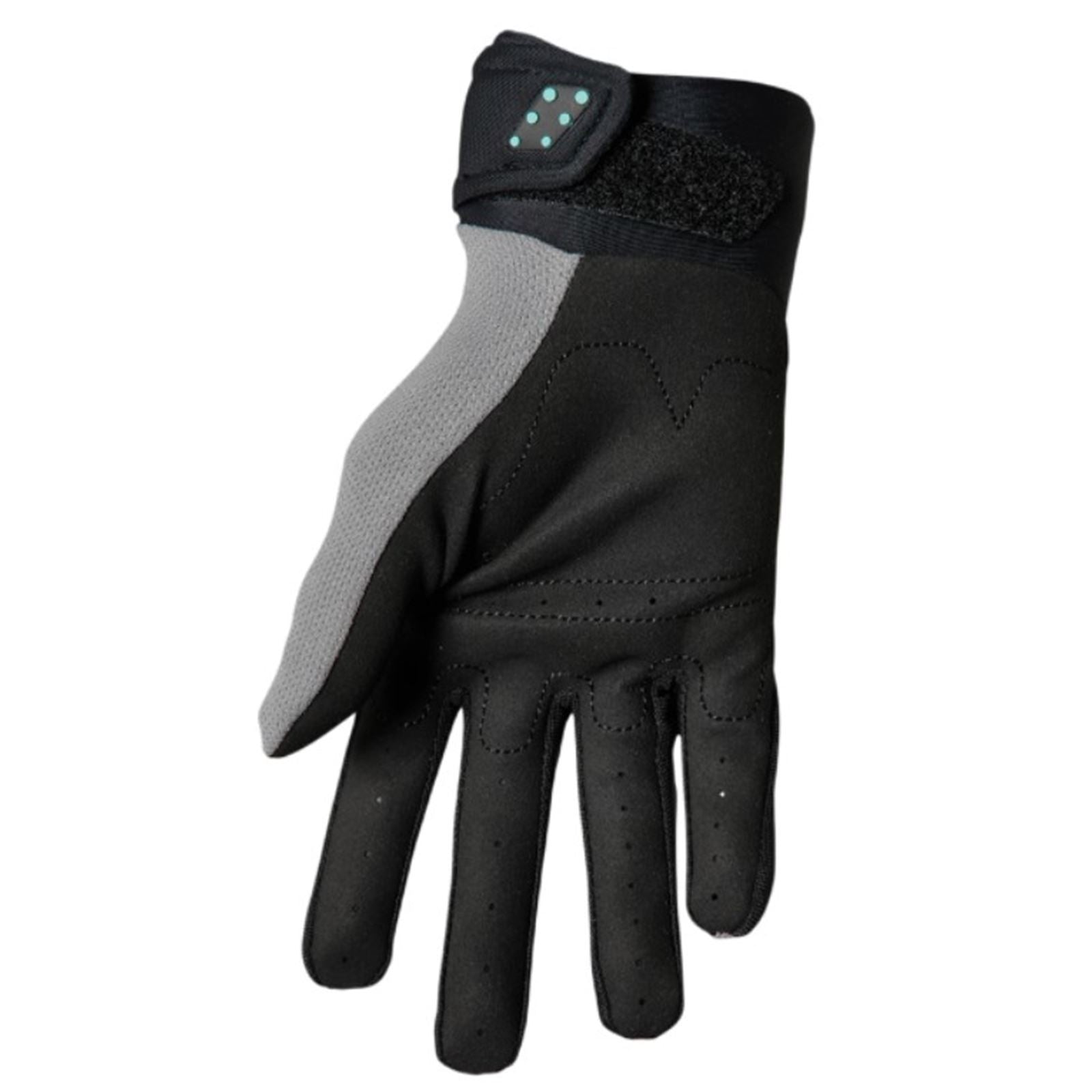 Thor Spectrum Gloves - Gray/Black/Mint - XS 3330-6825_839167
