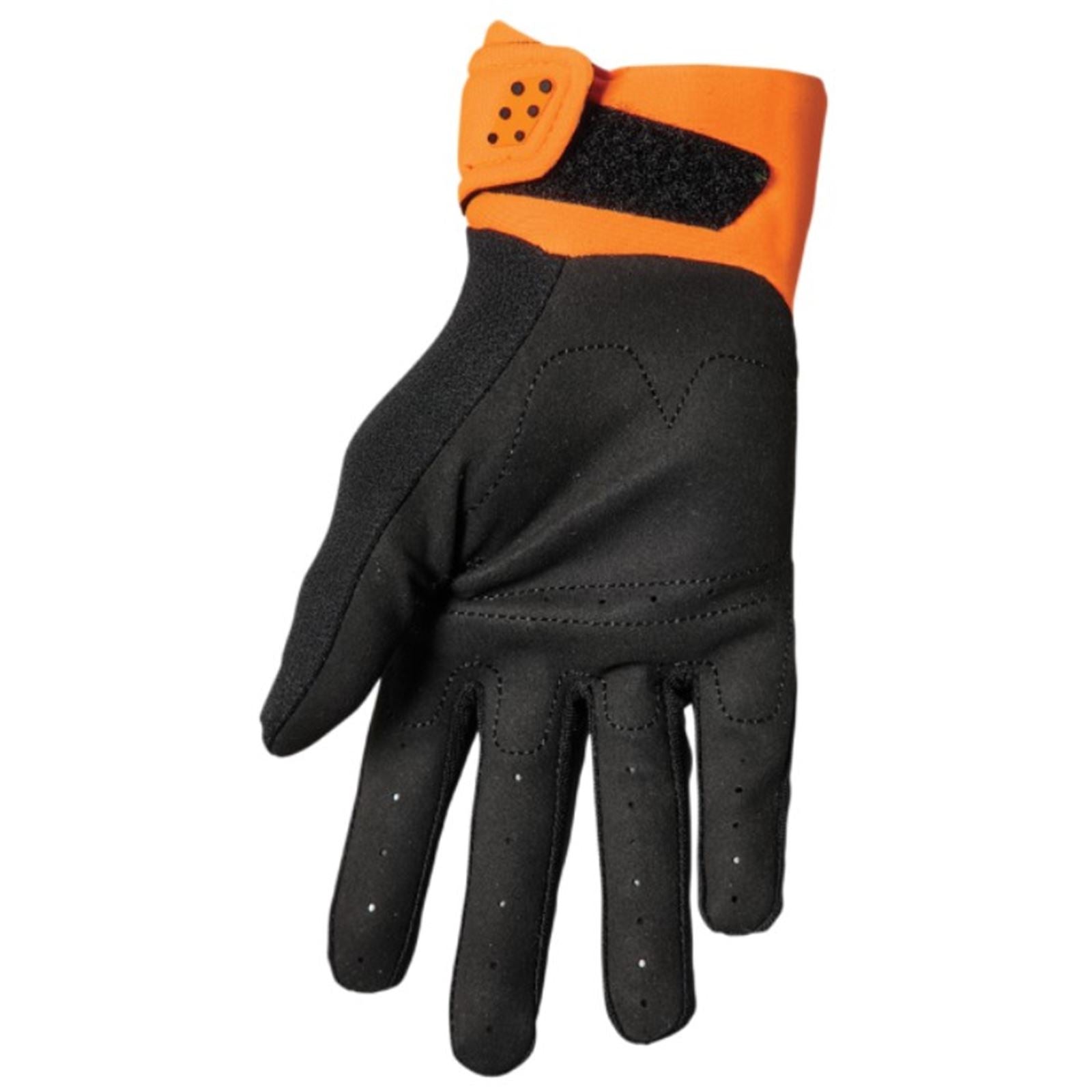 Youth Spectrum Gloves - Orange/Black - Medium_839290