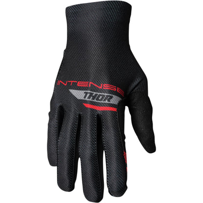 Thor Intense Team Gloves - Black/Red - Medium 3360-0040_1056476