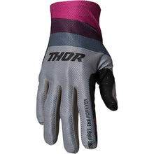 Thor Assist React Gloves - Gray/Purple - Large 3360-0065_1056526