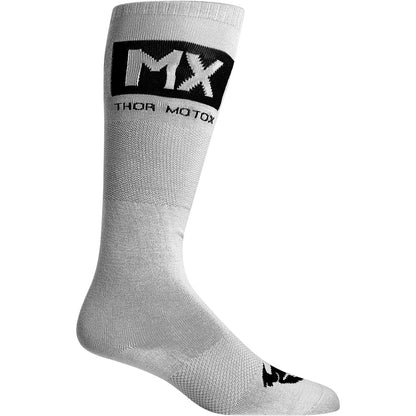 Thor MX Cool Socks - Gray/Black - Size 6-9 [MPN: 3431-0667]_1056613