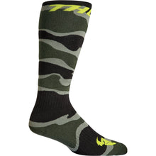 Thor MX Camo Socks - Camo Green/Acid - Size 10-13 [MPN: 3431-0672]_1056617