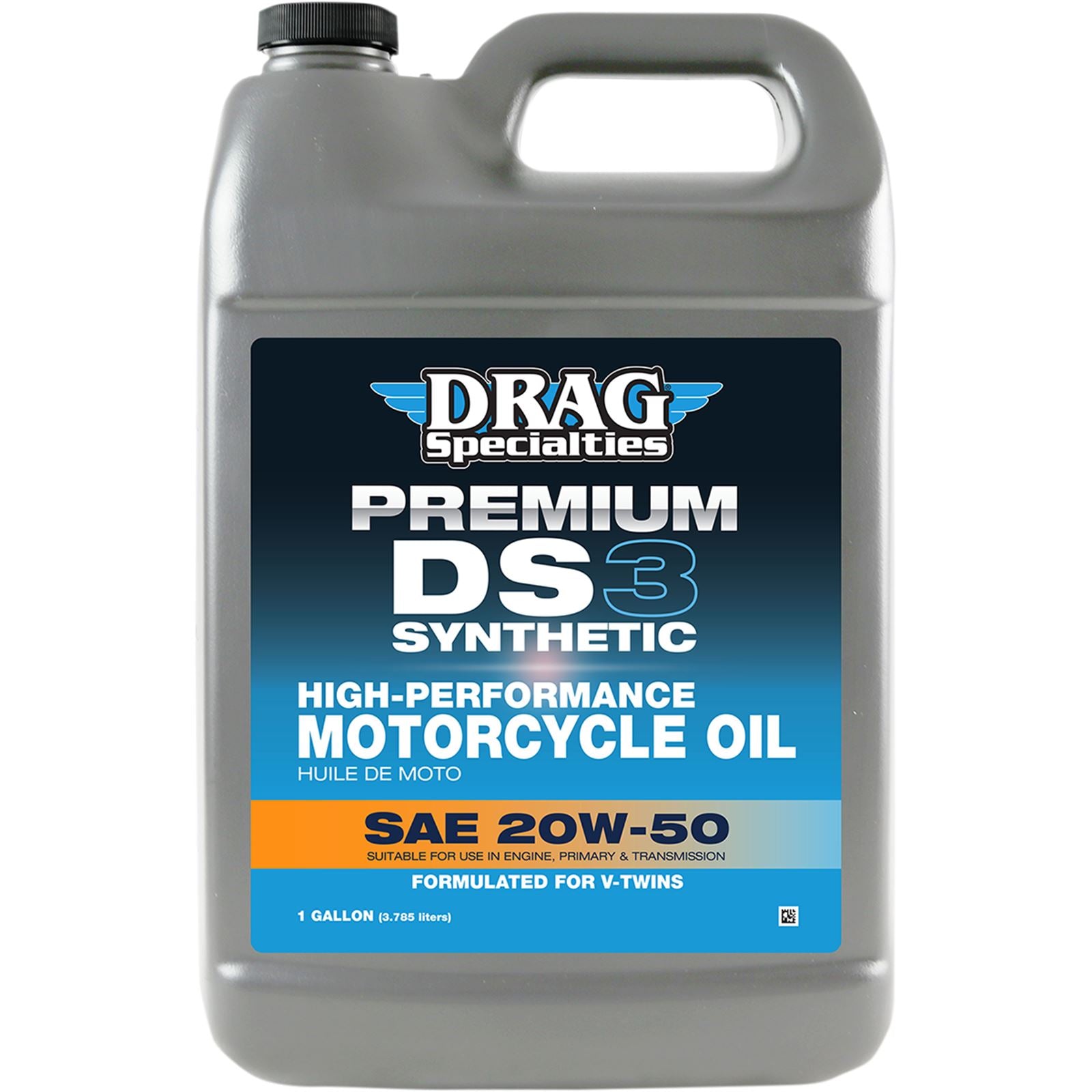 Drag Specialties DS3 Synthetic Engine Oil 20W50 - 1/Gallonlon - Each 3601-0771_1029749