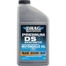Drag Specialties DS3 Synthetic Engine Oil 20W50 - 1/Quart - Each 3601-0775_1029753