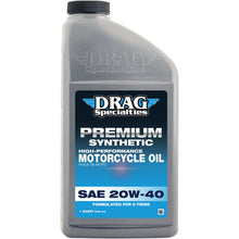 Drag Specialties Synthetic Engine Oil - 20W40 - 1/Quart - Each 3601-0781_1029737